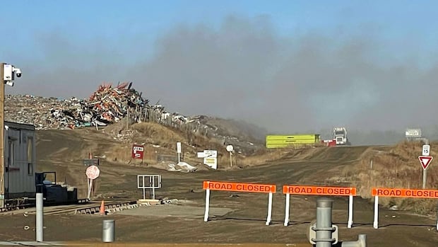 Parkland County landfill fire still burning 3 days after it started