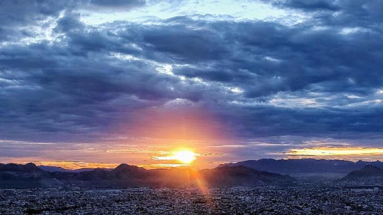 Fresco amanecer de 9ºC; calorón por la tarde con 28°C