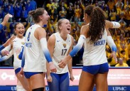 Pitt volleyball one step closer to ACC championship after sweep against Louisville