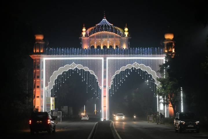 Anandpur Sahib glows with devotion