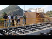 Supervisan legisladores y funcionarios de gobierno la planta potabilizadora en Hermosillo