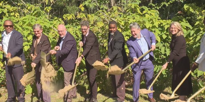 Gainesville leaders break ground on affordable duplex for low