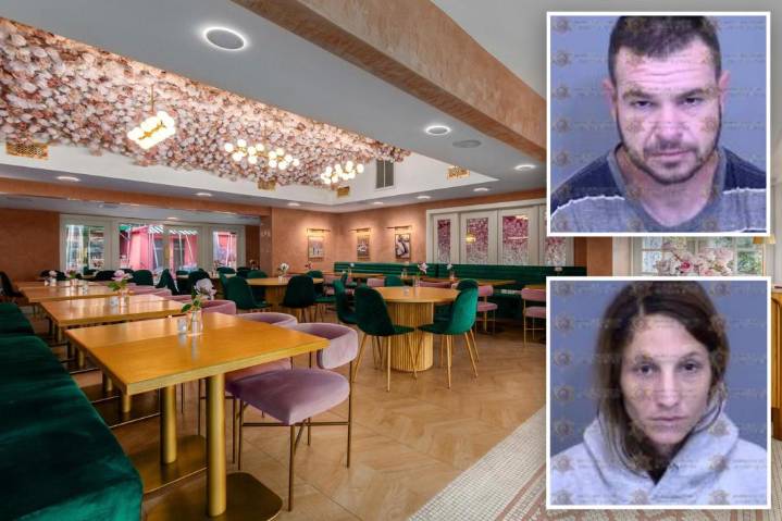 'Amorous' couple caught on camera having sex in Arizona eatery before robbing it arrested