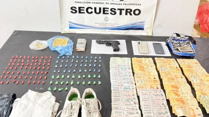 Desbaratan pyme familiar narco y secuestran un total de 3.800 dosis