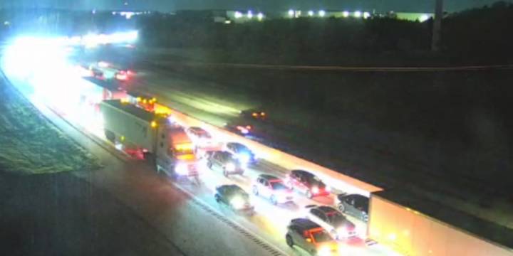 LIVE: Crash on Upstate highway causing congestion for several miles