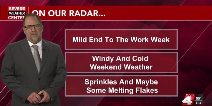 Enjoy your Friday, because the weather turns windy and cold this weekend