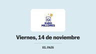 Euromillones: comprobar sorteo del viernes 14 de noviembre