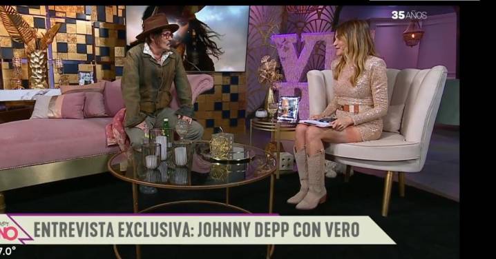 Johnny Depp con Verónica Lozano: “La gente me ha mantenido vivo”