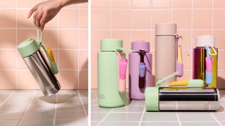 Frank Green launches universal Lip Gloss Holder water bottle accessory - after Laneige option sold out in 48 hours