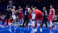 Magic’s Suggs ejected after heated altercation with 76ers’ Drummond