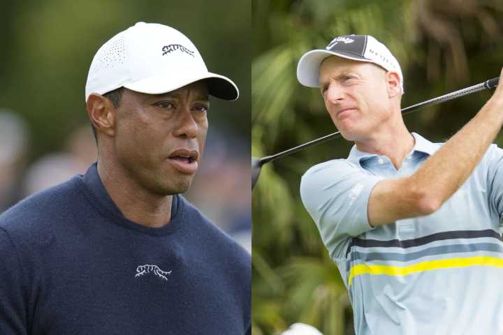 Jim Furyk Urges Tiger Woods to “Dip a Toe” Into Senior Circuit as His PGA Tour Comeback Hits a Snag