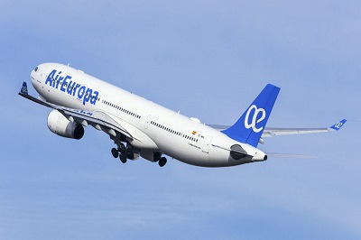 Air Europa cancela operaciones en Venezuela hasta el 12 de diciembre