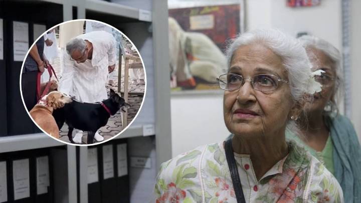 No Celeb Fare At Kamini Kaushal's Funeral, Her Pet Dogs Bid Farewell Entertainment News