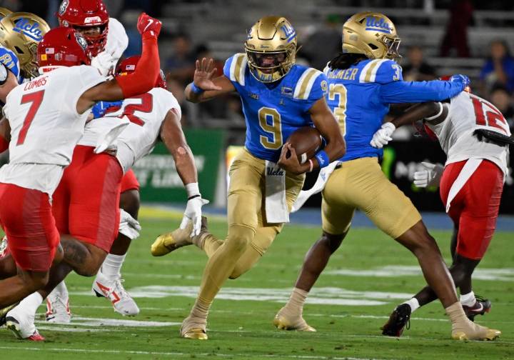 UCLA QB Nico Iamaleava producing with more pressure, zero fear