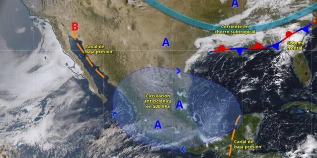 SMN alerta por frente frío 13 con lluvias intensas y bajas temperaturas en el país esta semana
