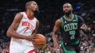 Kevin Durant, Rockets pummel exhausted Celtics to snap three-game winning streak: 6 takeaways
