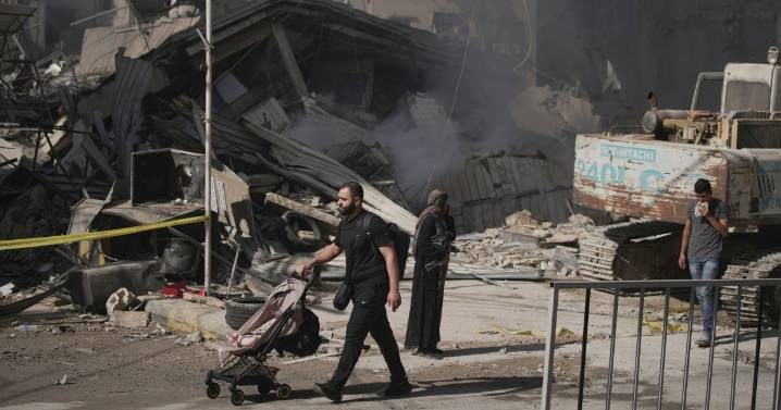 Israel bombs southern suburbs of Beirut, casualties reported