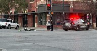 Pedestrian was hit by a vehicle in downtown Wichita Saturday