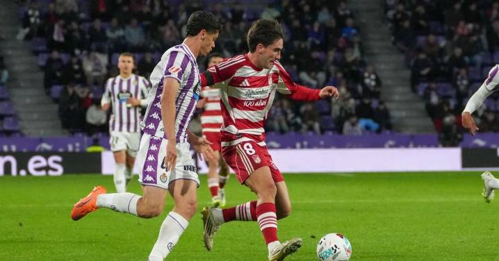 Así jugaron los futbolistas del Granada ante el Valladolid