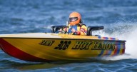 Rhonda Wojcikewycz, 76, said powerboat racing helped her grief