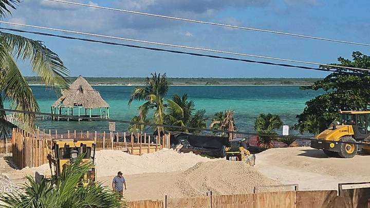 “Remodelación” en casa de descanso militar deja nuevas afectaciones en Bacalar