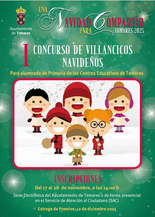 Tomares estrena su primer Concurso de Villancicos para escolares