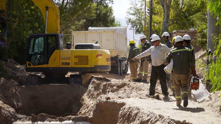 Fiambalá suma 5.500 metros de red cloacal y más de 250 conexiones domiciliarias