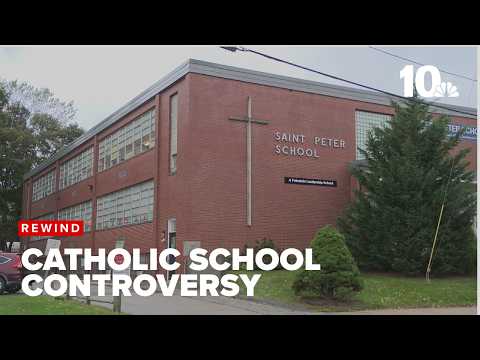 A Catholic school controversy topped the headlines in October
