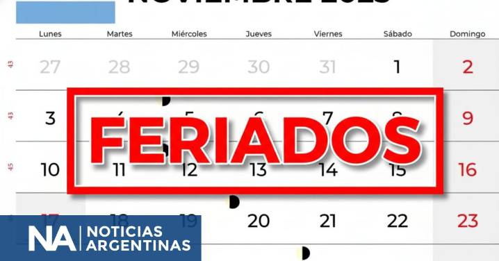 Fin de semana largo: ¿el viernes 21 de noviembre es feriado o día no laborable?