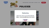 Kamala Policy Page Now Just Redirects To Trump’s Website