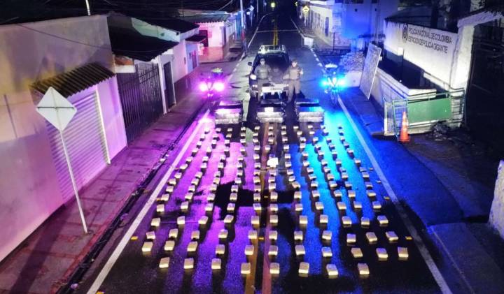 Más de 700 kilos de marihuana fueron incautadas en vías del Huila