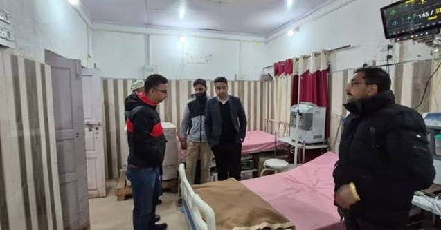 SDM conducts surprise inspection at CHC: Emphasizes the importance of discipline