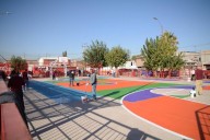 Rehabilitan parque comunitario Tierra y Libertad