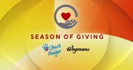 CBS News Baltimore and Wegmans launch Season of Giving Check Out Hunger drive