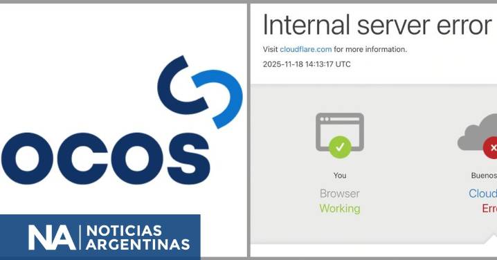 La caída de Cloudflare afecta a las billeteras virtuales: no se puede ingresar a Cocos Capital