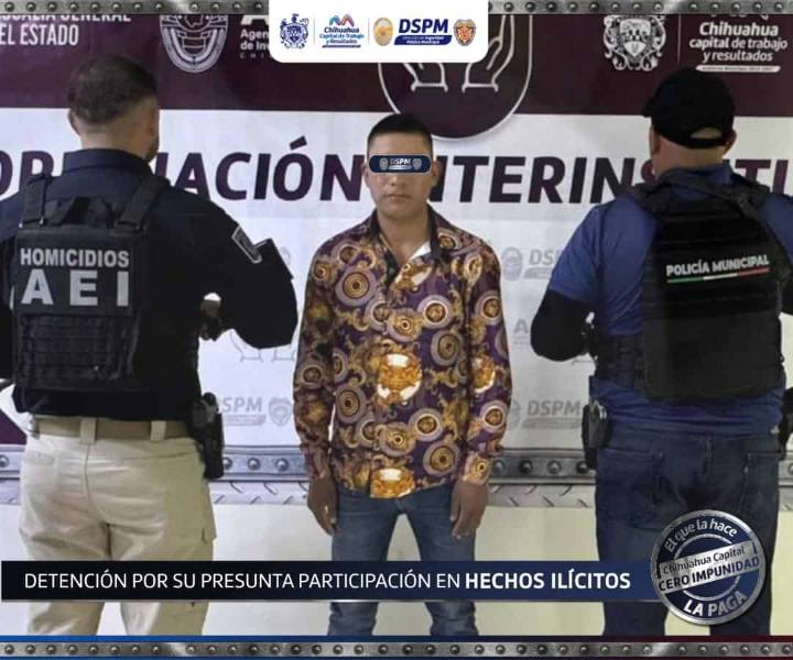 En acción conjunta, detienen uno como sospechoso del doble homicidio registrado en Roma Sur