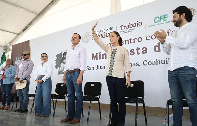 Visitará Claudia Sheinbaum Pasta de Conchos el 14 de noviembre