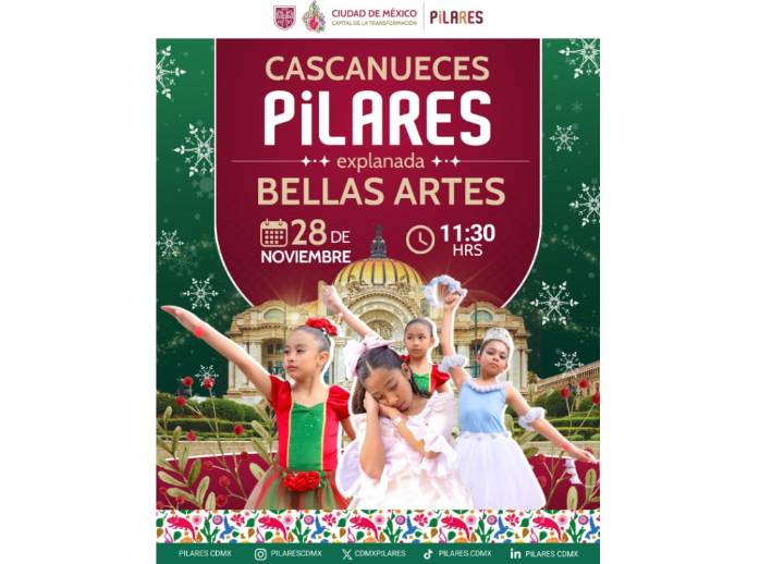 ¿Sin planes para este fin? PILARES te invita a ver "El Cascanueces" en CDMX
