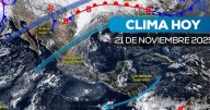¡Clima severo en México! Prevén tormenta invernal y lluvias fuertes hoy 21 de noviembre