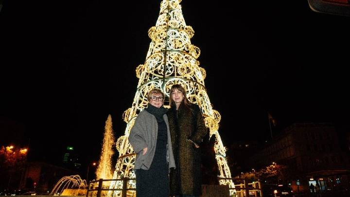 Isabel Sanchis ilumina Madrid