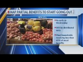 SNAP partial benefits to start going out