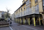 Las obras en Baldomero Iglesias, en pausa por el desalojo temporal del edificio anexo