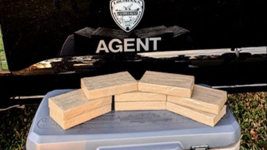 Wildlife agents find suspected cocaine in vehicle on levee; matter referred to federal prosecutors