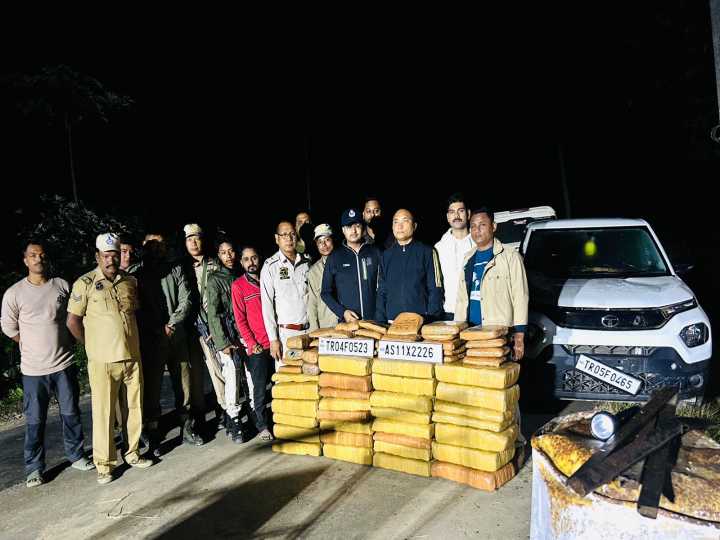 Assam police seize massive drug haul in 3 back