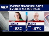 Cassie Franklin leads Everett mayoral race