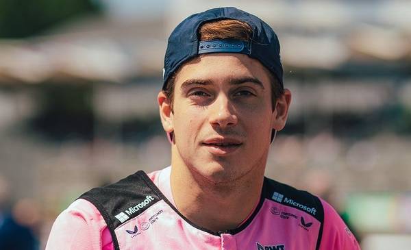 Colapinto entrena para el GP de Brasil: el video que publicó Alpine