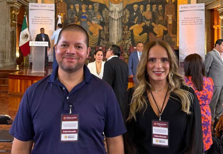 Condecoran a docentes del Cobach en Primer Encuentro Nacional del Reconocimiento a la Práctica Educativa 2025