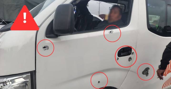 Chofer baleado en la México-Pachuca conduce herido hasta CDMX para salvar su vida