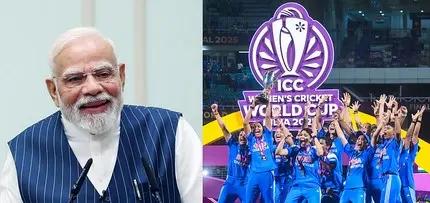 ‘Spectacular, historic’: PM Modi hails triumph of women in blue as they lift maiden World Cup