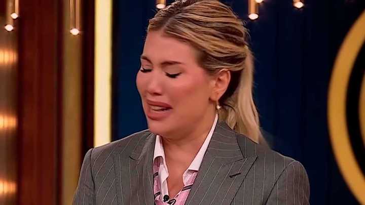 Wanda Nara quebró en llanto en MasterChef: "Nunca más volví a encontrar"